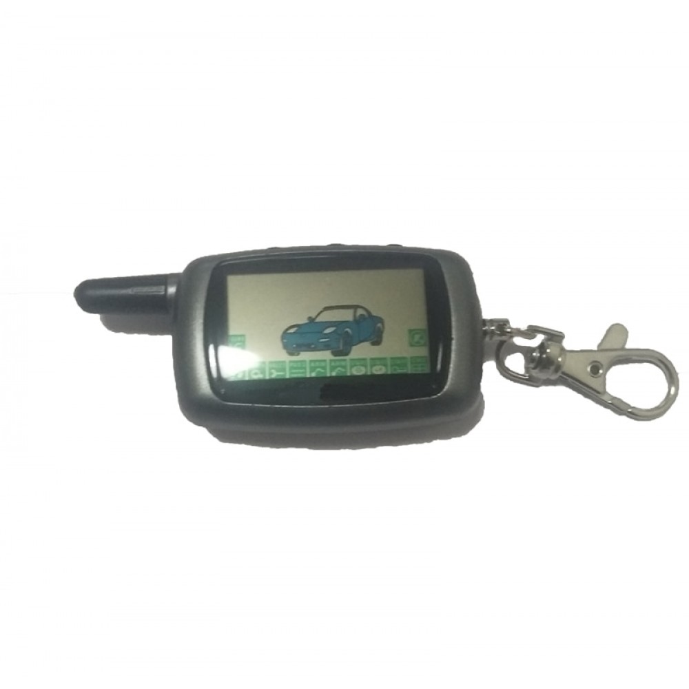 2-Way A9 LCD Remote Control Key Fob Chain Keychain for Starline A9/A6/A8/ Russian Version Two Way Car Alarm Systems