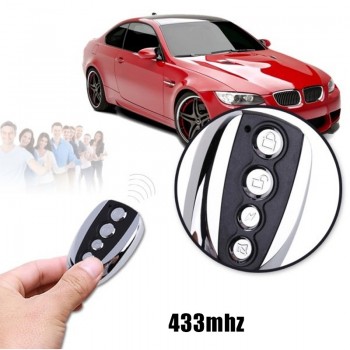 433mhz 12V 4 Button Wireless Remote Control Cloning Copy Car Key Electric Door Gate Garage Door Key Burglar Alarm Accessories