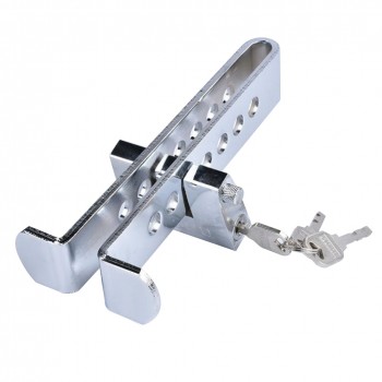 VODOOL Auto Brake Clutch Pedal Lock Stainless Steel Anti-Theft Device Strong Security for Universal Cars Burglar Alarm Quality