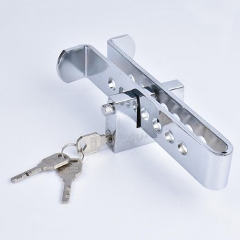 VODOOL Auto Brake Clutch Pedal Lock Stainless Steel Anti-Theft Device Strong Security for Universal Cars Burglar Alarm Quality