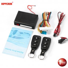 Viecar Car Remote Central Door Lock Keyless System Central Locking with Car Alarm Systems Auto Remote Central Kit Remote Control