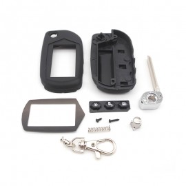 A91 Key Case Keychain for Starline A91 A61 B9 B6 uncut blade fob case cover A91 folding car flip Remote Control free shipping