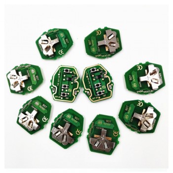 5PCS EWS Remote Control Circuit Board for BMW 3 Button 315/433MHz W/O Key Shell