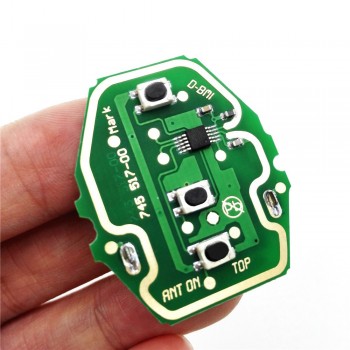 5PCS EWS Remote Control Circuit Board for BMW 3 Button 315/433MHz W/O Key Shell