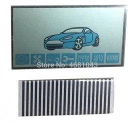 10pcs/Lot A91 LCD display flexible cable for Starline A91 Lcd remote control Key Fob Keychain two way car alarm system