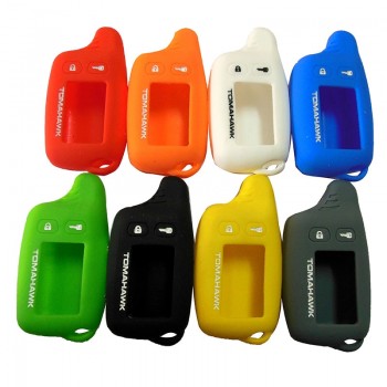 TW9010 Silicone case for Tomahawk TW9010/TW9020/TW9030 lcd  two way car alarm system remote controller
