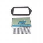 B9 flexible cable B9 LCD display+ LCD keychain Glass for Starline B9 lcd remote controller with Zebra Stripes