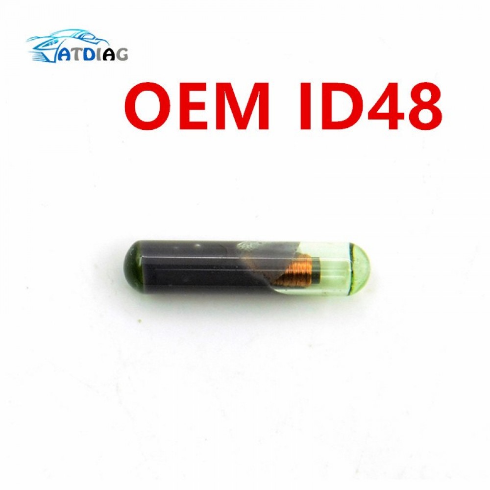 Professional  1PCS ID48 ID:48 ID 48 Glass Transponder Chip High Quality,key transponder chip id48 id 48 megamos crypto chip