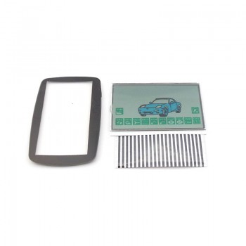 A9 flexible cable A9 LCD display+ LCD keychain Glass for Starline A9 lcd remote controller with Zebra Stripes
