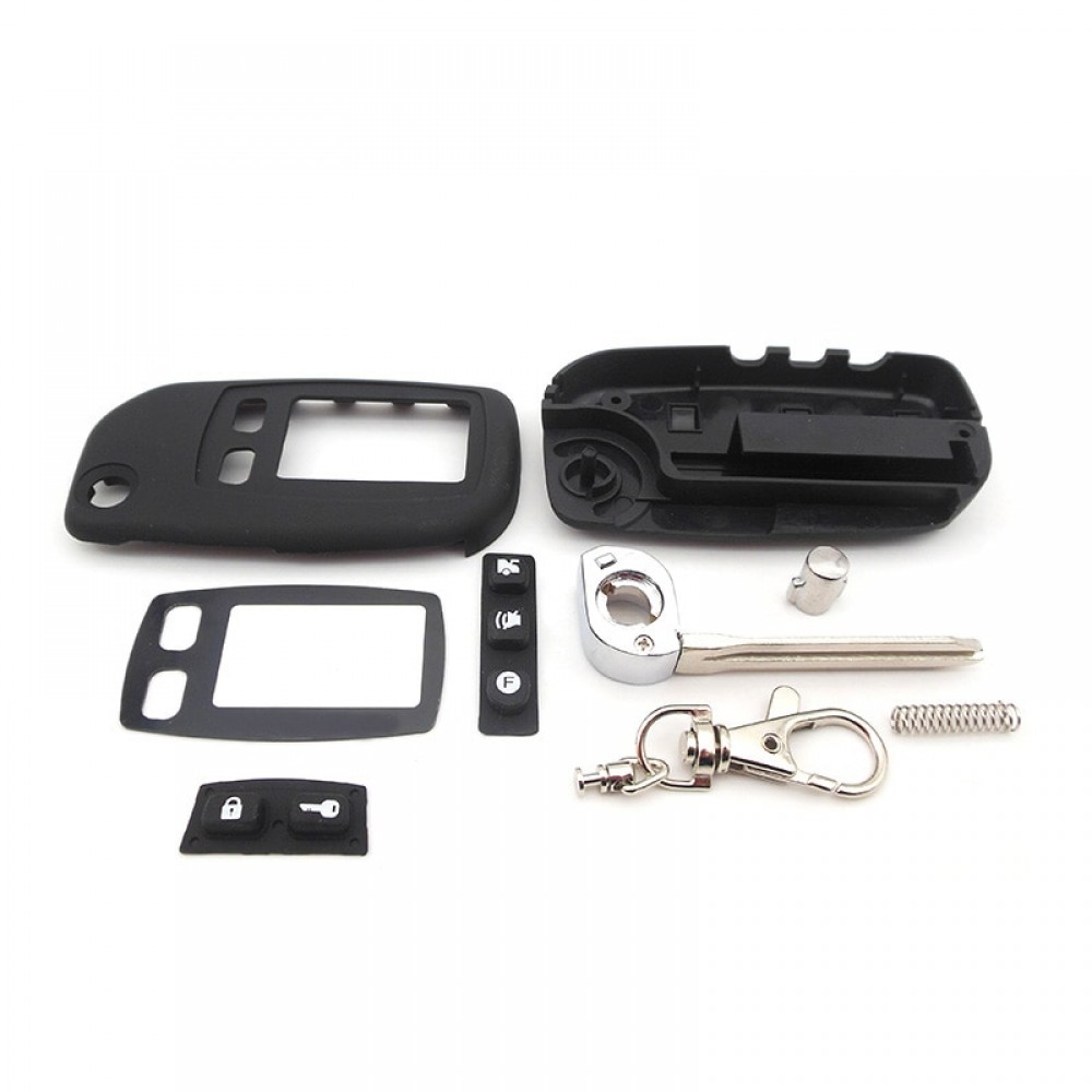New arrival Key case for Tomahawk TW9010 TW9020 TW9030 uncut blade fob case cover TW9010 folding car flip remote free shipping