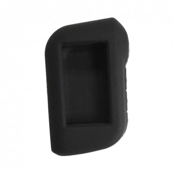 Silicone Case Cover For Starline A93 A63 Two Way Car Alarm System LCD Remote A93 Black Silicone Case Keychain Cover