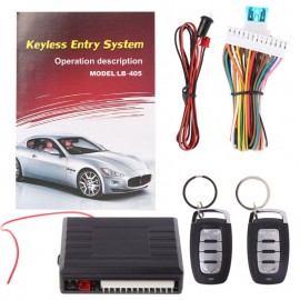 Car Auto Alarm Remote Central Door Locking Vehicle Keyless Entry System Kit 12V