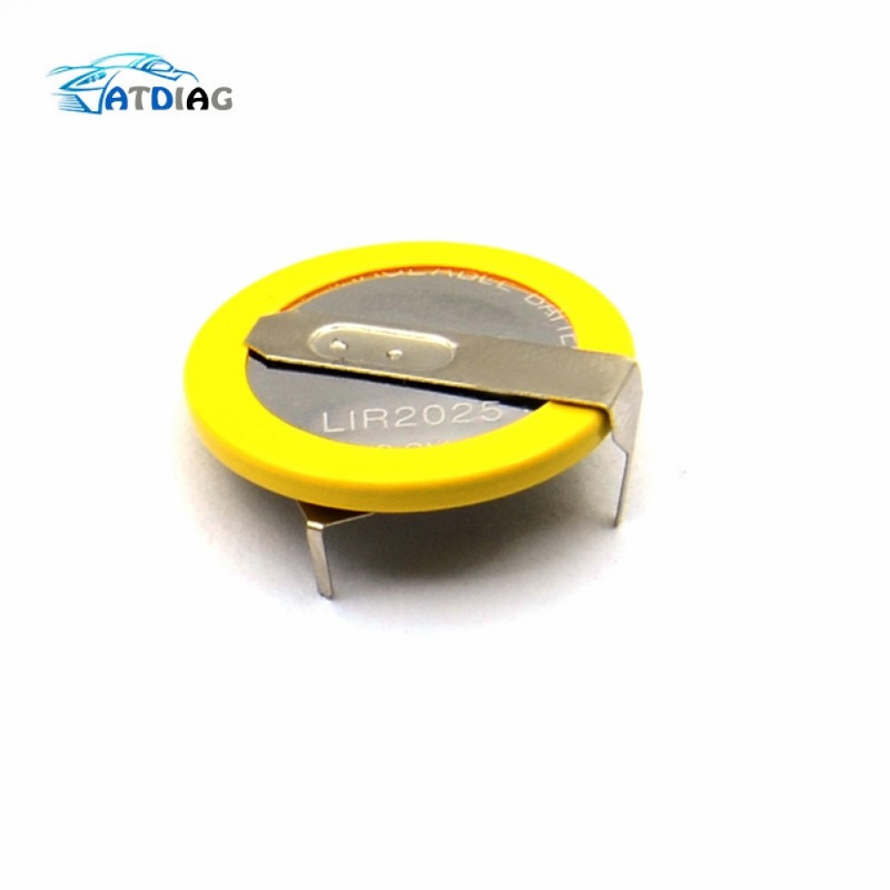 New 3.6V LIR2025 Rechargeable Battery Free Shipping For BMW 3 5 Series E46 E39 Remote Key Battery