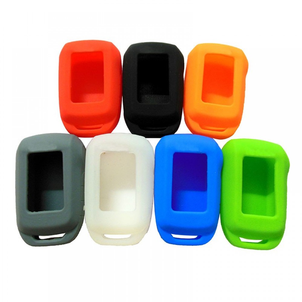 Russian version A92 Silicone case for starline A92 A94 A64 Lcd remote control starline A92 case cover