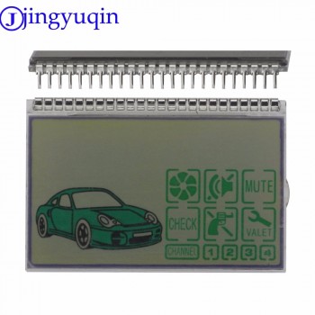 jingyuqin Arrival Russia Version lcd display Tamarack for Pandora DXL3000 Remote Controller Fob Chain /Two way Car Alarm System