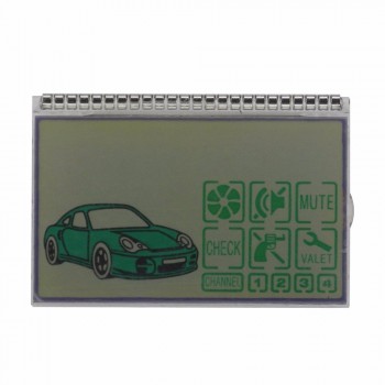 jingyuqin Arrival Russia Version lcd display Tamarack for Pandora DXL3000 Remote Controller Fob Chain /Two way Car Alarm System