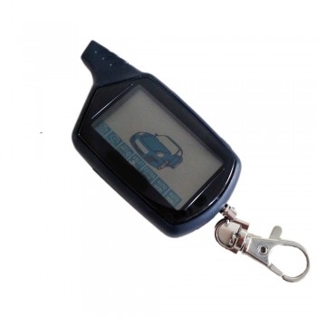 2-Way Keychain B9 LCD Remote Controller Key Fob Chain for Starline B9 Twage Engine Starter Two Way Car Alarm System