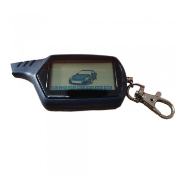 2-Way Keychain B9 LCD Remote Controller Key Fob Chain for Starline B9 Twage Engine Starter Two Way Car Alarm System