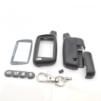 Tomahawk  X3 case keychain for russia version tomahawk X3 Lcd remote controller  auto alarm