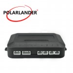 PolarLander 12V Car Parking Sensor Kit 4 Sensors main box for Reverse Backup Radar System For Most Cars Control Box Buzzer