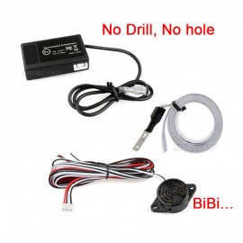 2015 Electromagnetic Parking Sensor,No drill No hole Car Reverse Backup Radar Sensors Parking System + Big Antenna Free shipping