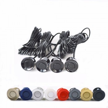 Viecar 4 Sensors LED Display/ LCD Display /Buzzer 22mm Car Parking Sensor Kit  Reverse Backup Car Parking Radar Monitor