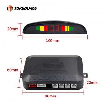 5 colors Sensor Kit Car Auto LED Display 4 Sensors For All Cars Reverse Assistance Backup Radar Monitor Parking System