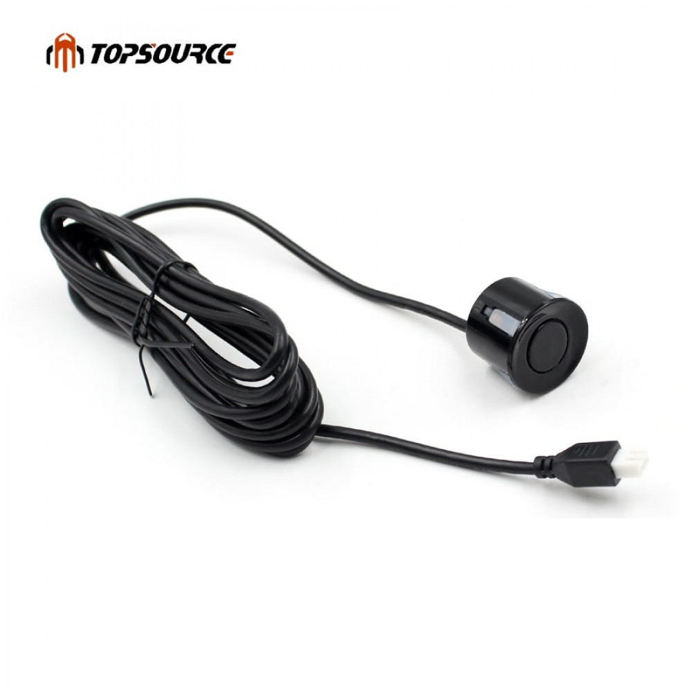 TOPSOURCE 5 Colors Monitor System Car Parking Sensor Assistance Ultrasonic Reversing Radar Detector black gray red silver white