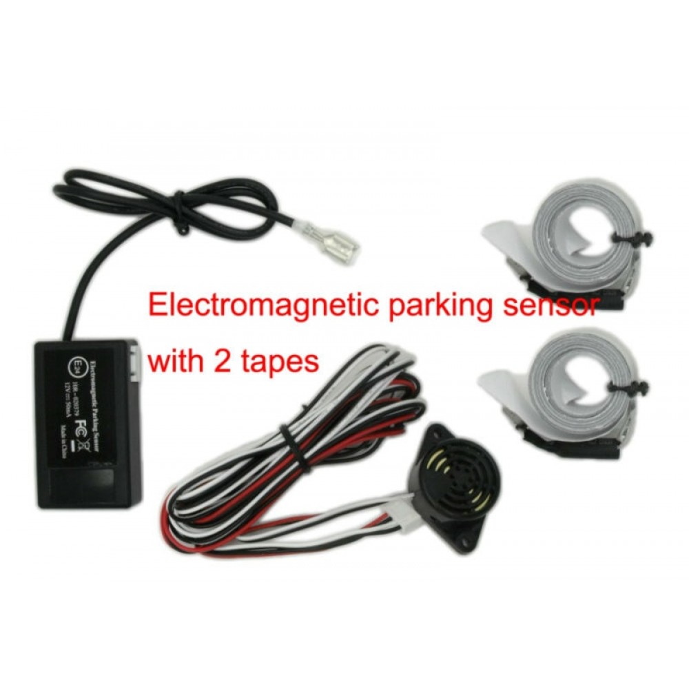 Electromagnetic parking sensor U301,car parking Assistance,reverse parking sensor,no holed no drilled,Free shipping,with 2 tapes