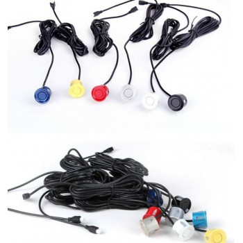 22mm Sensor Black Red Blue Silver Gold White Gray Champagne Gold Color for Car Parking Sensor Kit Monitor Reverse System