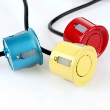 22mm Sensor Black Red Blue Silver Gold White Gray Champagne Gold Color for Car Parking Sensor Kit Monitor Reverse System