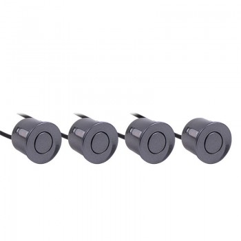 4pcs/set Sensors Buzzer No Drill Hole Saw 22mm Car Parking Sensor Kit Reverse Radar Sound Alert Indicator System
