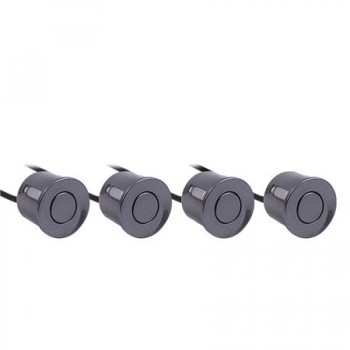 4pcs/set Sensors Buzzer No Drill Hole Saw 22mm Car Parking Sensor Kit Reverse Radar Sound Alert Indicator System