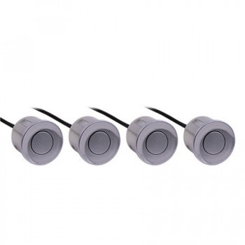 4pcs/set Sensors Buzzer No Drill Hole Saw 22mm Car Parking Sensor Kit Reverse Radar Sound Alert Indicator System