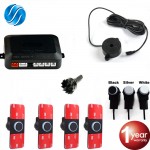 Viecar Car Rear Camera Sensor Buzzer 12V 3 Colors Reversing Radar Parking Sensor Kit Backlight Display Parking Assistance Set
