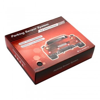 OkeyTech 6 Sensors Parktronic Parking Sensor Reversing Radar Detector LED Digital Auto Parking Assistance Alarm System