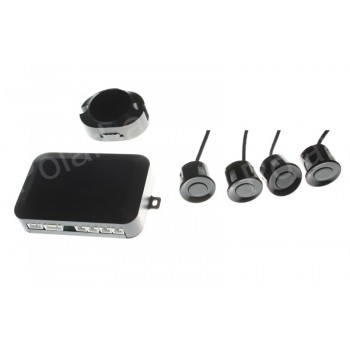 car styling for all cars car Parking Sensor 4 Sensors 12V Reverse Assistance Backup Radar buzzer sound alert 9 colors available