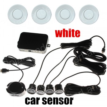 car styling for all cars car Parking Sensor 4 Sensors 12V Reverse Assistance Backup Radar buzzer sound alert 9 colors available