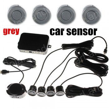 car styling for all cars car Parking Sensor 4 Sensors 12V Reverse Assistance Backup Radar buzzer sound alert 9 colors available