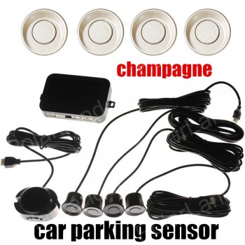 car styling for all cars car Parking Sensor 4 Sensors 12V Reverse Assistance Backup Radar buzzer sound alert 9 colors available