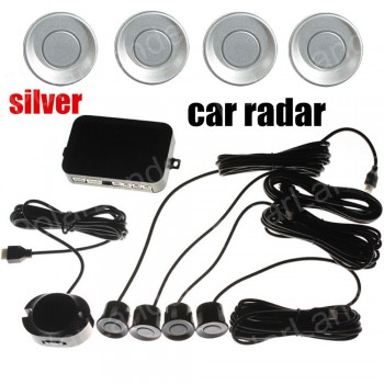 car styling for all cars car Parking Sensor 4 Sensors 12V Reverse Assistance Backup Radar buzzer sound alert 9 colors available