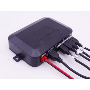 LED display with car parking sensor 6 color available sensor size 16.5 mm Flat Sensors suitable for different kinds of cars