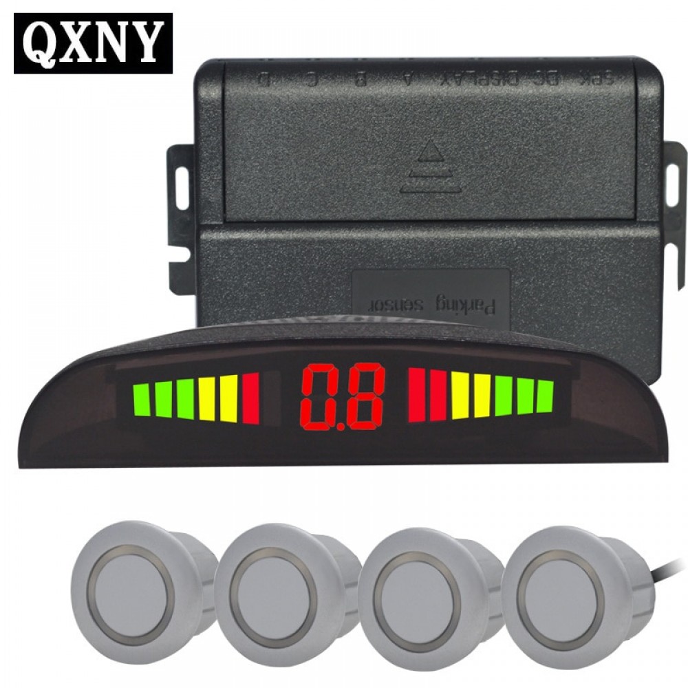 Car Auto Parktronic LED Parking Sensor With 4 Sensors Reverse Backup Car Parking Radar Monitor Detector System NY-3016 Backlight
