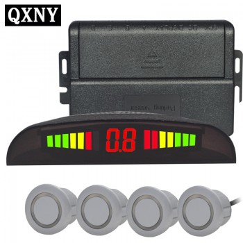 Car Auto Parktronic LED Parking Sensor With 4 Sensors Reverse Backup Car Parking Radar Monitor Detector System NY-3016 Backlight