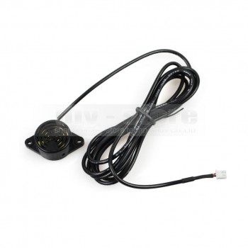 DIYKIT Car Reverse Video Parking Radar 4 Sensor Rear View Backup Security System Sound Buzzer Alert Alarm for Camera Car Monitor