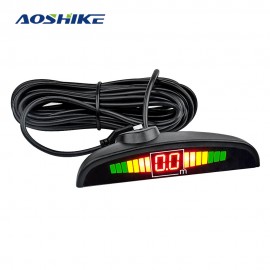 AOSHIKE 1 Piece Sensors Parktronic Car Parking Sensor Kit Reversing Radar Monitor Detecter Sound Alert Indicator System 6 colors