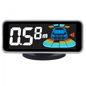 4/sensors NY606 Car LCD Parking Sensor Kit Display for all cars parking car detector parking assistance parking sensor