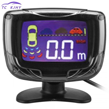 Car Detector Alert Alarm System Kit Rear View Radar Auto Parktronic Car Lcd 4 Reverse Parking Sensors Backup Radar Monitor