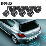 BOOMBLOCK 4pc/set 22mm Car Parking Sensor Monitor Reversing Probe For Opel Astra H G Volvo S60 V70 XC90 Citroen C5 C4 C3 Subaru