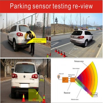 BOOMBLOCK 4pc/set 22mm Car Parking Sensor Monitor Reversing Probe For Opel Astra H G Volvo S60 V70 XC90 Citroen C5 C4 C3 Subaru